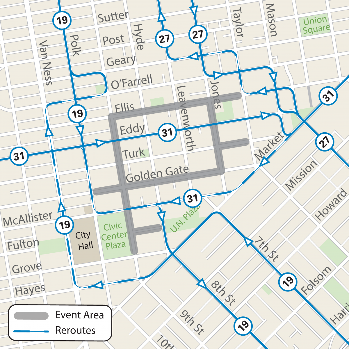 Sunday Streets Tenderloin September 8, 2019 SFMTA
