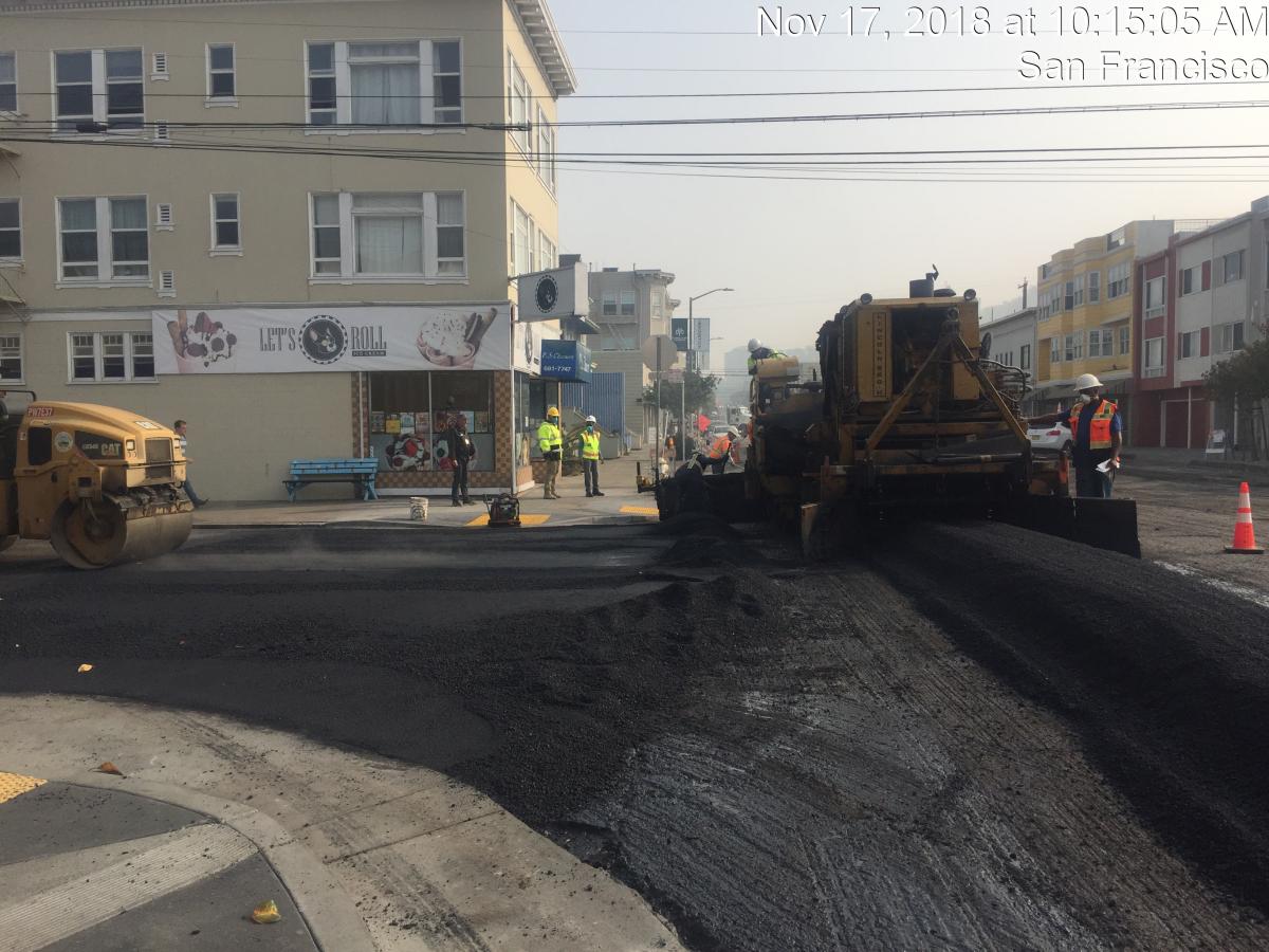 Inner Sunset Paving