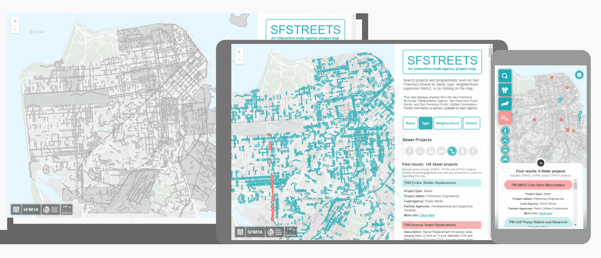 map of San Francisco