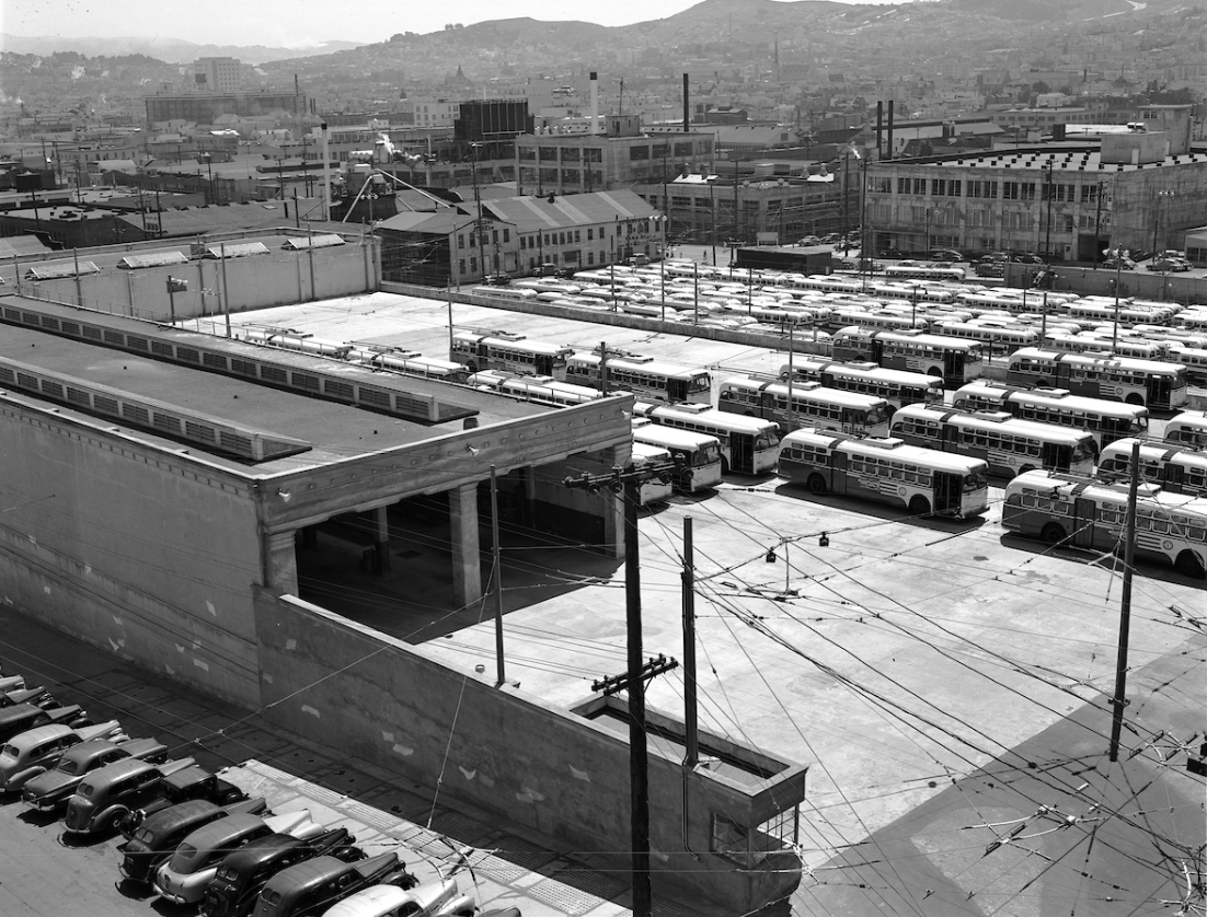 Potrero Yard Historic Photo