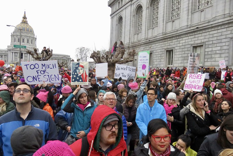 Women's March 2017 City Hall