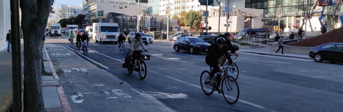 bikes on the bike path