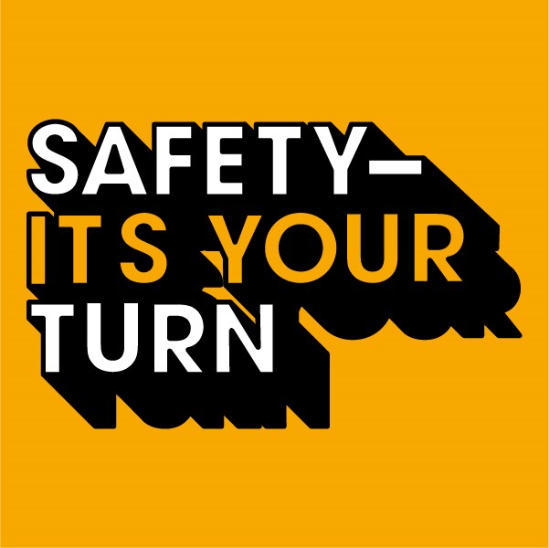 Safety - It's Your Turn campaign logo