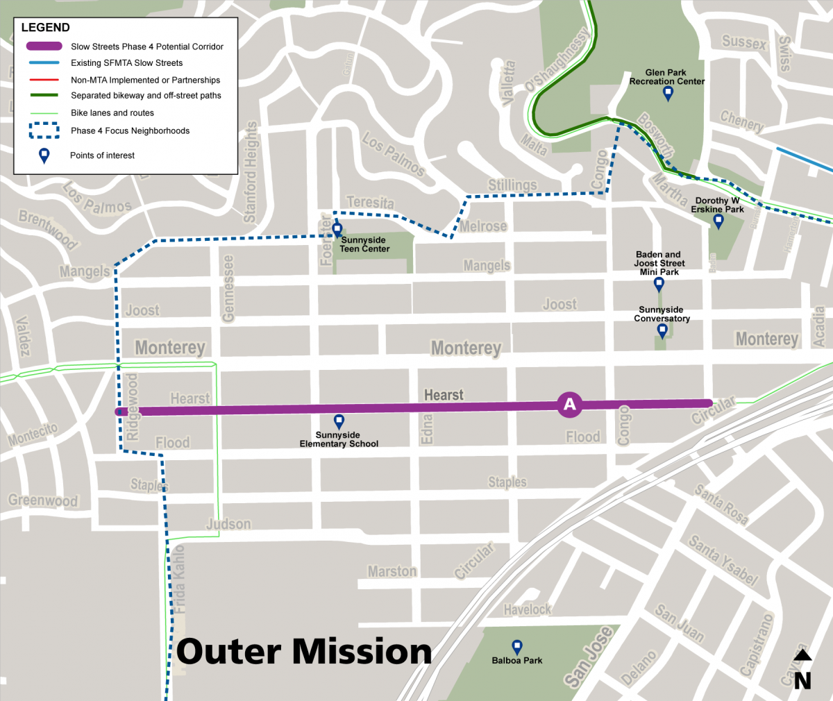 Outer Mission Phase 4 Slow Streets