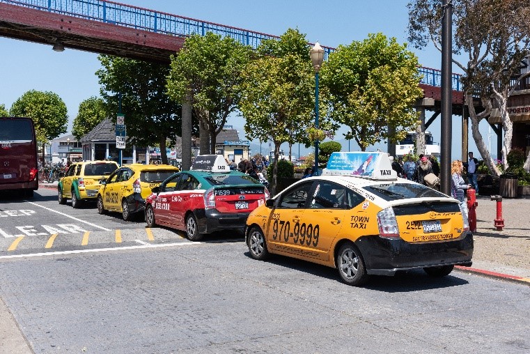 Taxi cab line