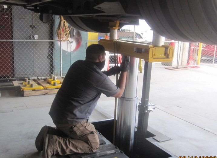 worker with new lift