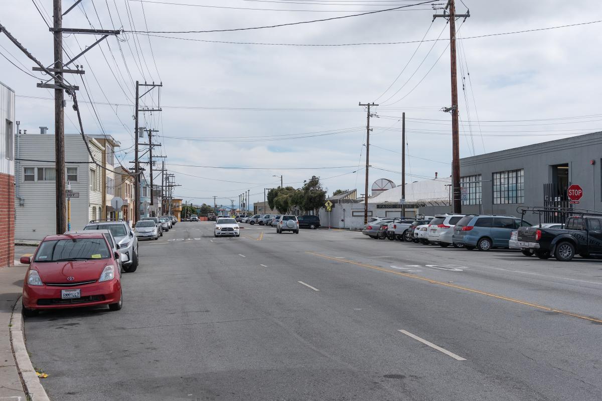 View of Williams Avenue looking towards Reddy Street