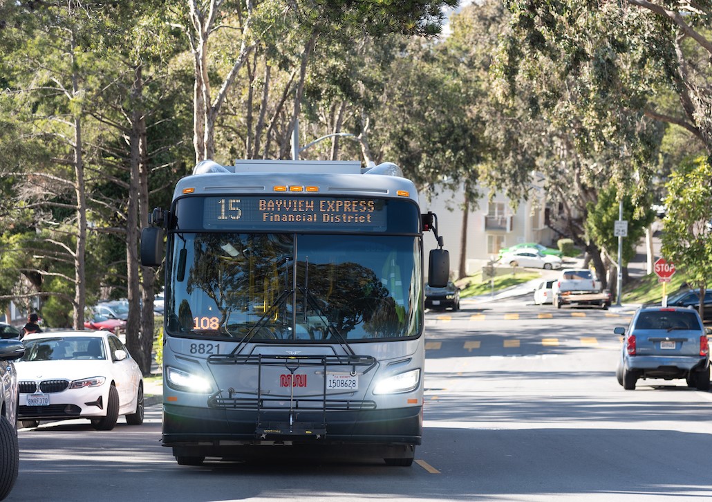 15 Bayview Hunters Point Express bus