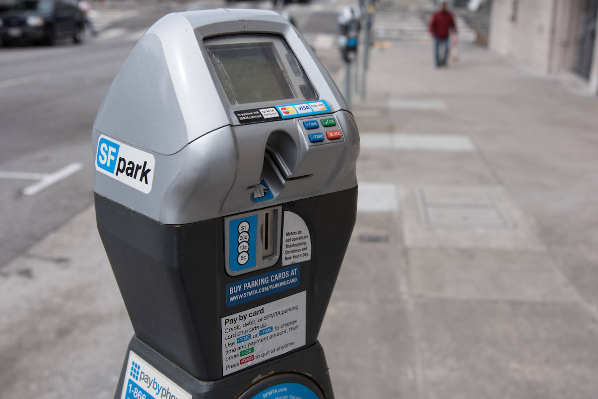 image of a parking meter