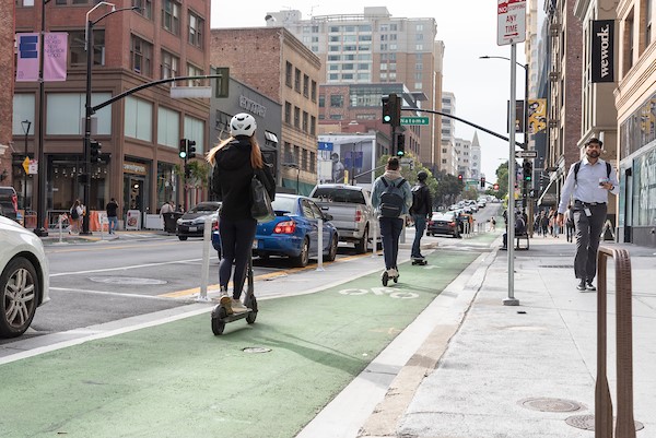 Powered scooters are an increasingly popular way for San Franciscans to move around the city.