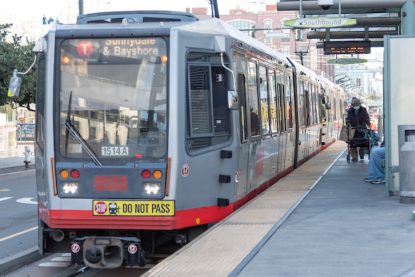 T Third train at the ball park