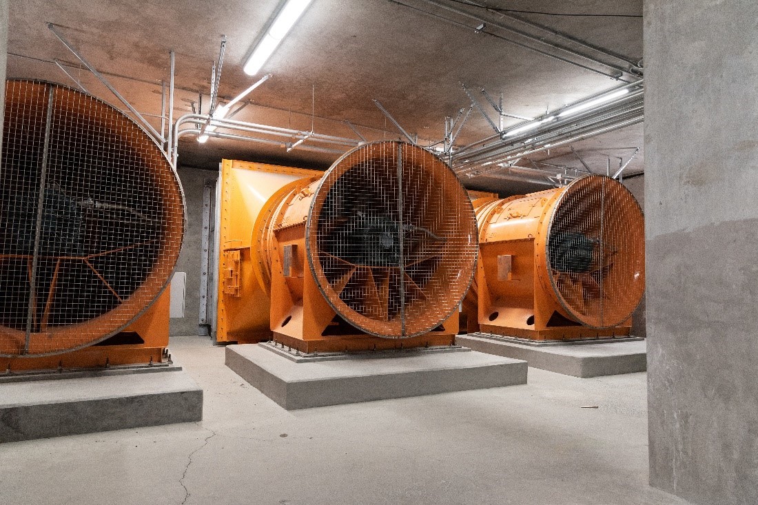 Photo of exhaust fans