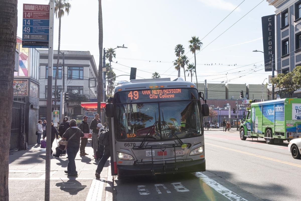 Bus zone extension