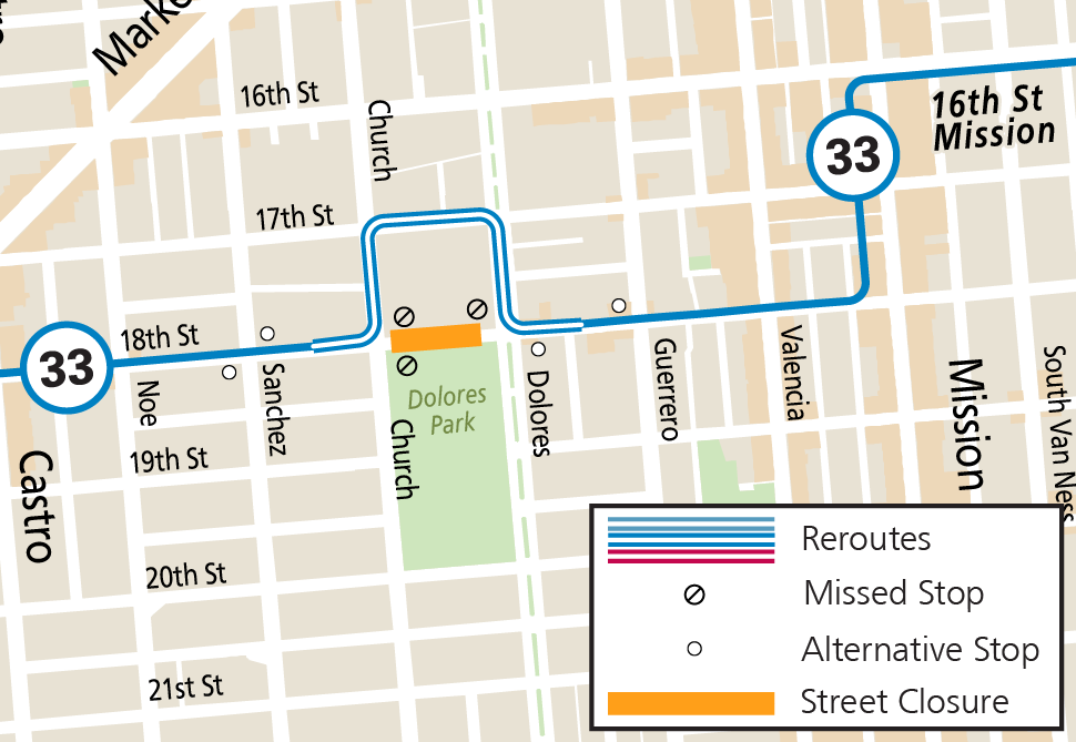 Event Reroute Map