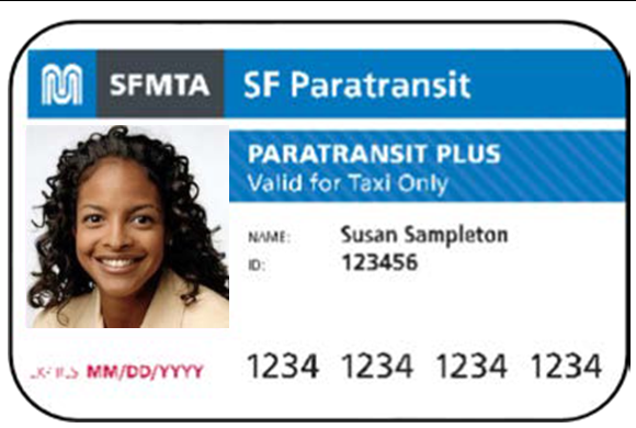 Paratransit Plus Taxi Debit Card