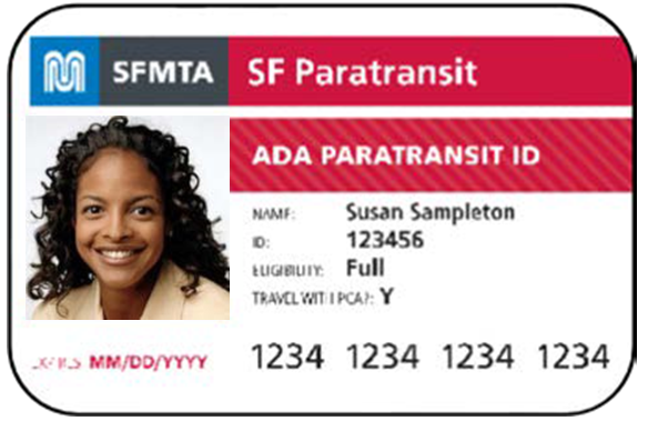 SF Paratransit Taxi Debit Card