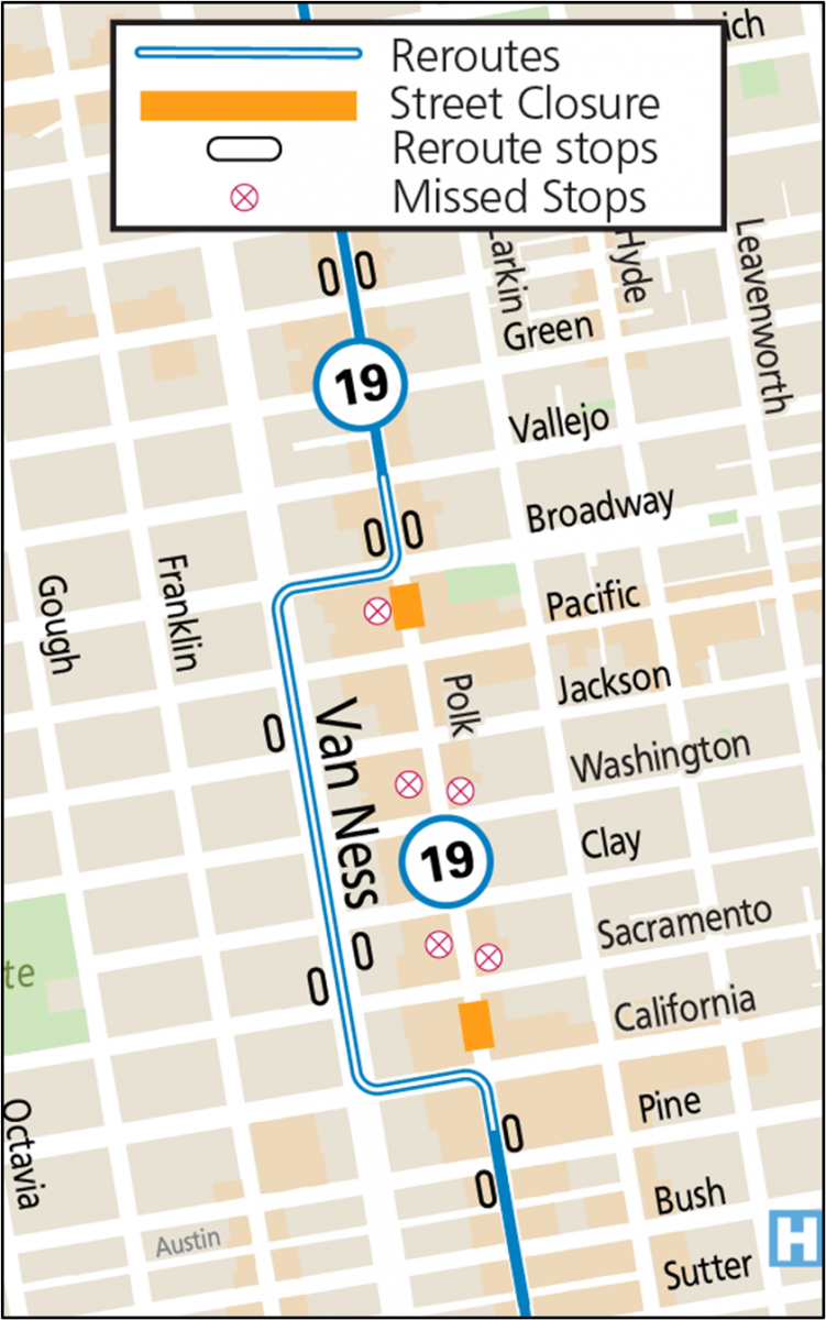 Map of 19 Polk Reroute #2 during the 2024 Pickin' on Polk event on Saturday, April 27.