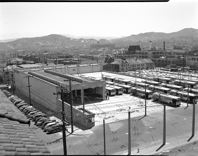 Historic photo of Potrero Yard