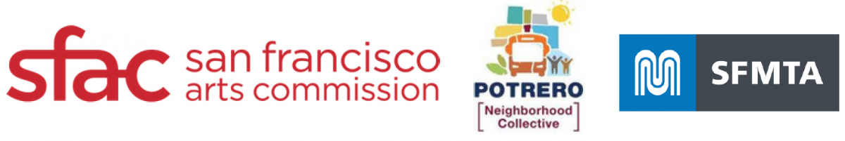 the logos for SFAC PNC and SFMTA