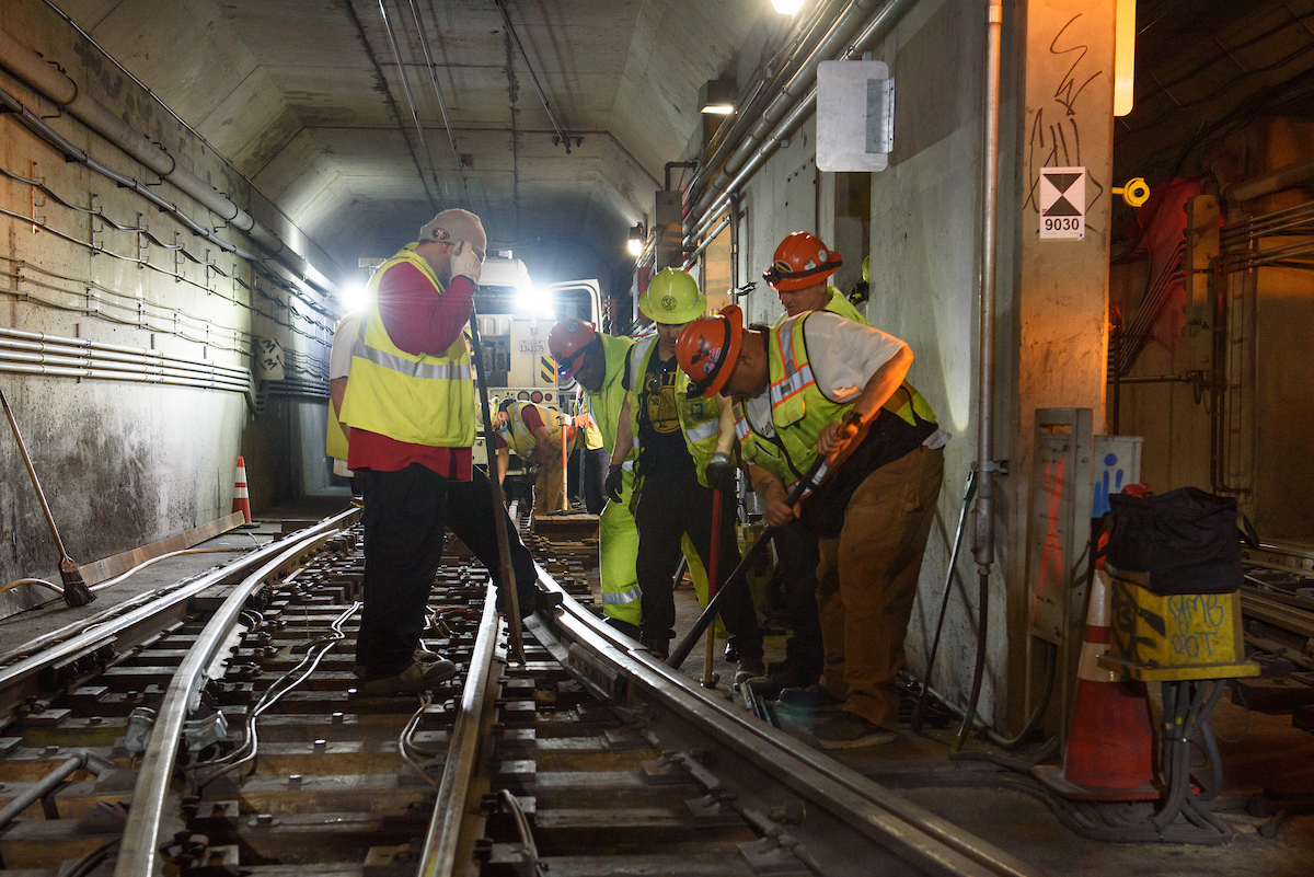    Muni Metro Fix-It Week Maintains the Subway Infrastructure