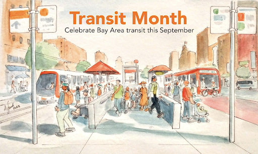 image advertising Transit month event