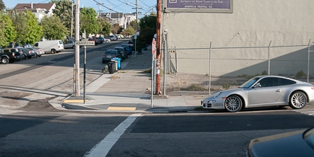 Car Parked Away From Crosswalk | May 20, 2013