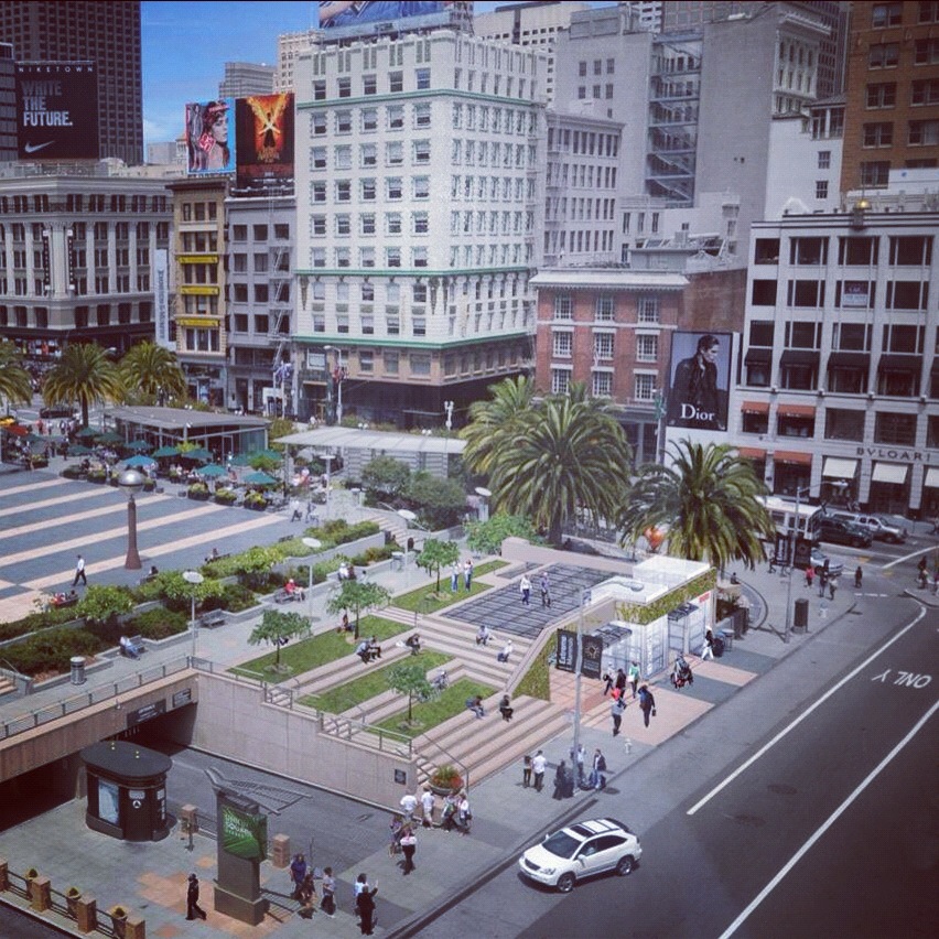 Rendering of the Union Square/Market Street Station