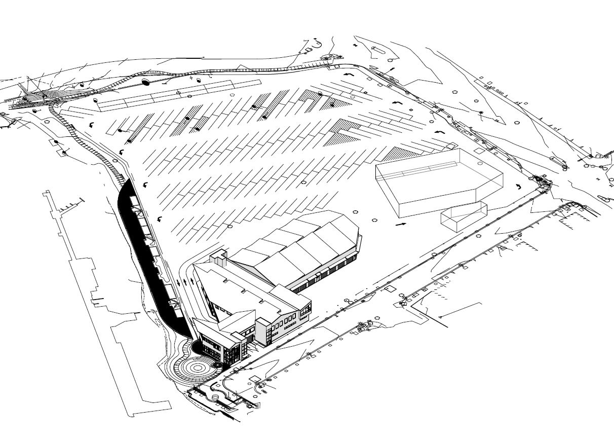 Islais Creek Phase II, Area View of Site