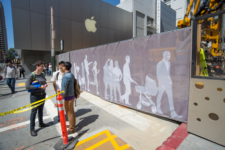 Construction on Stockton Street