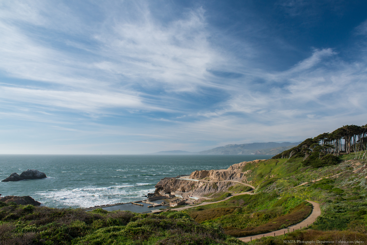 View of Sutro Bath ruins from Cliff House 1