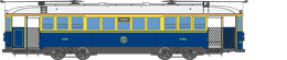 Drawing of streetcar