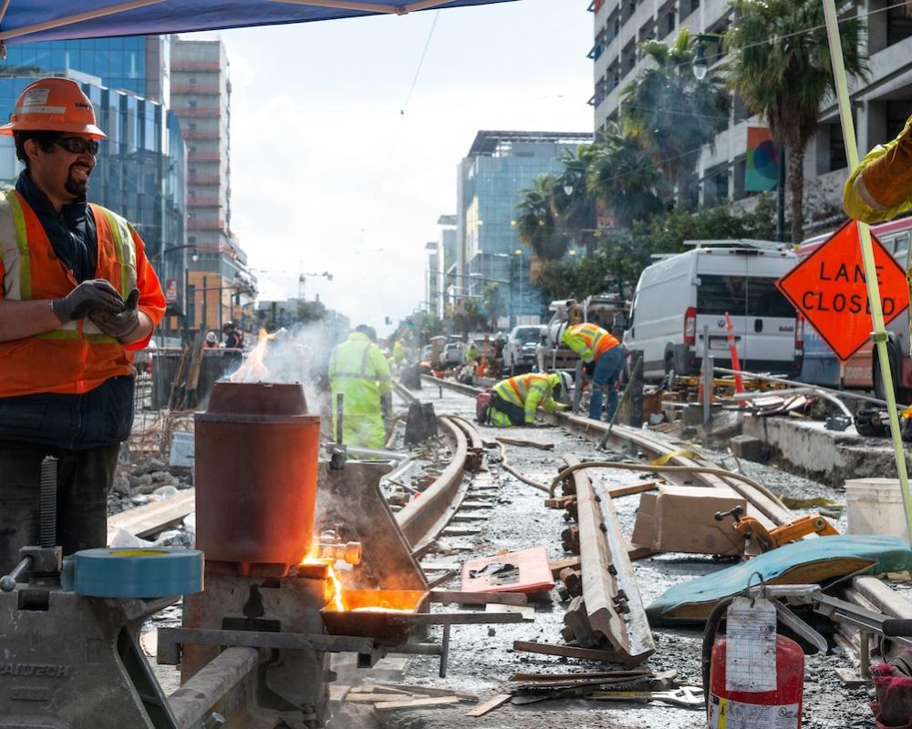 Work on UCSF Mission Bay Platform Upgrade Project