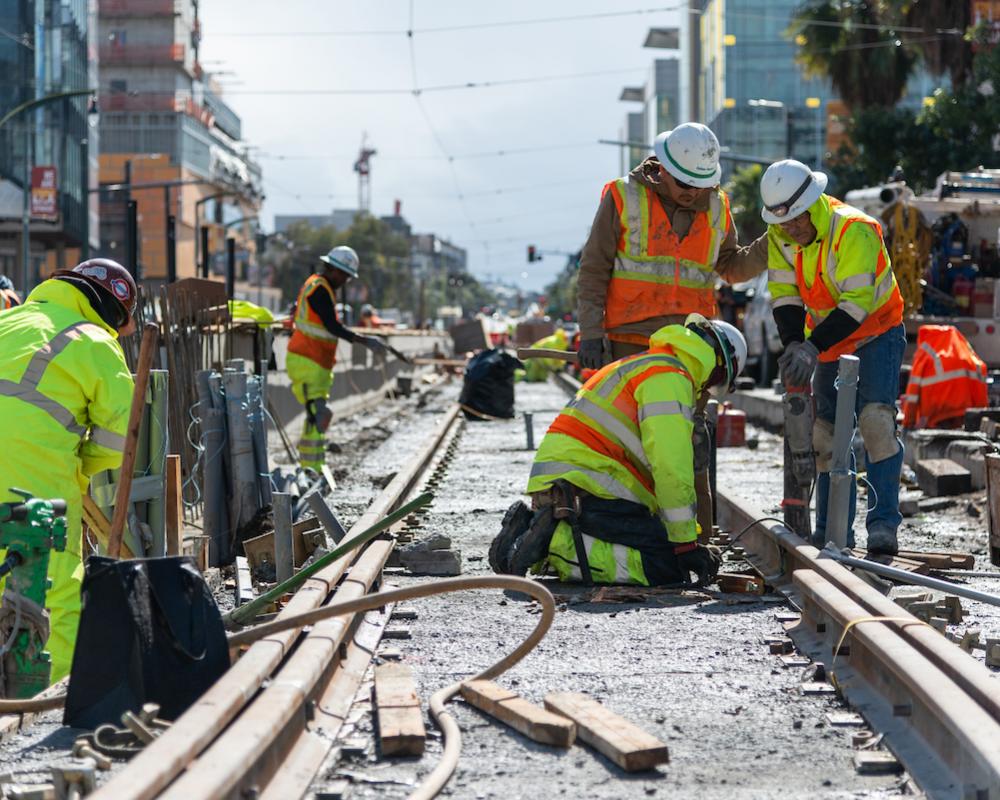 Work on UCSF Mission Bay Platform Upgrade Project