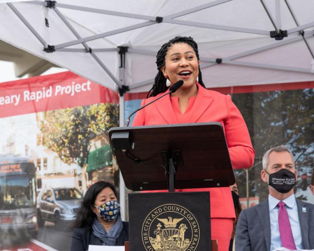 San Francisco Mayor London Breed