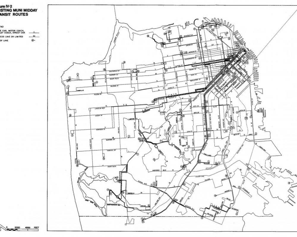  Black and white transit map drawing