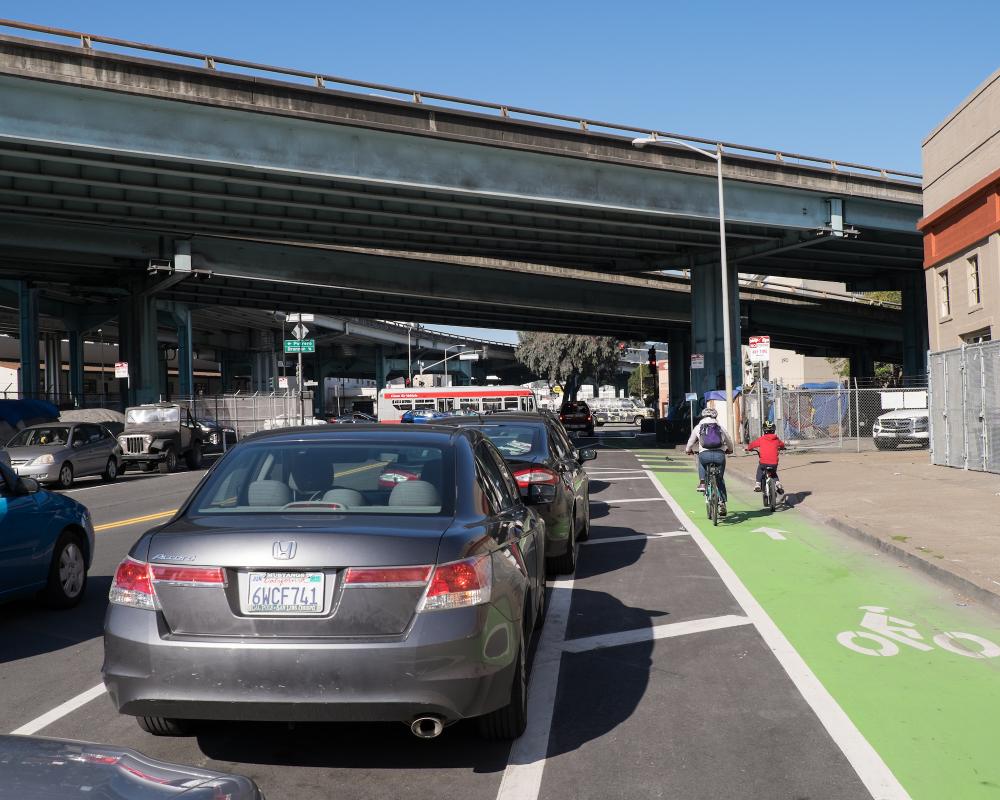 Class IV: Separated Bikeways 