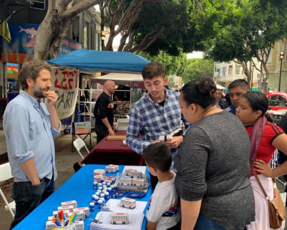 Tabling at the Fiesta De Las Americas September 2019