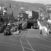 Castro Street train stop, circa 1918