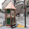 cable car signal tower at Powell and California Streets