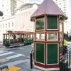 cable car signal tower at Powell and California Streets