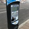 Image of New single space pay-by-license paystation system close up shot