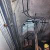 MOW staff brings in new substation electrical equipment through this narrow hatch