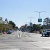 Evans Avenue looking eastward at 3rd Street (November 2022)