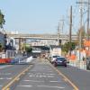 Evans Avenue looking westward near Phelps Avenue (November 2022)