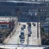 Aerial view of Evans Avenue - Cesar Chavez to Napoleon/Toland (November 2022)