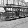 A Castro cable car on Castro Street near 24th Street in 1916. Cable cars operated on a portion of Castro Street until 1944.