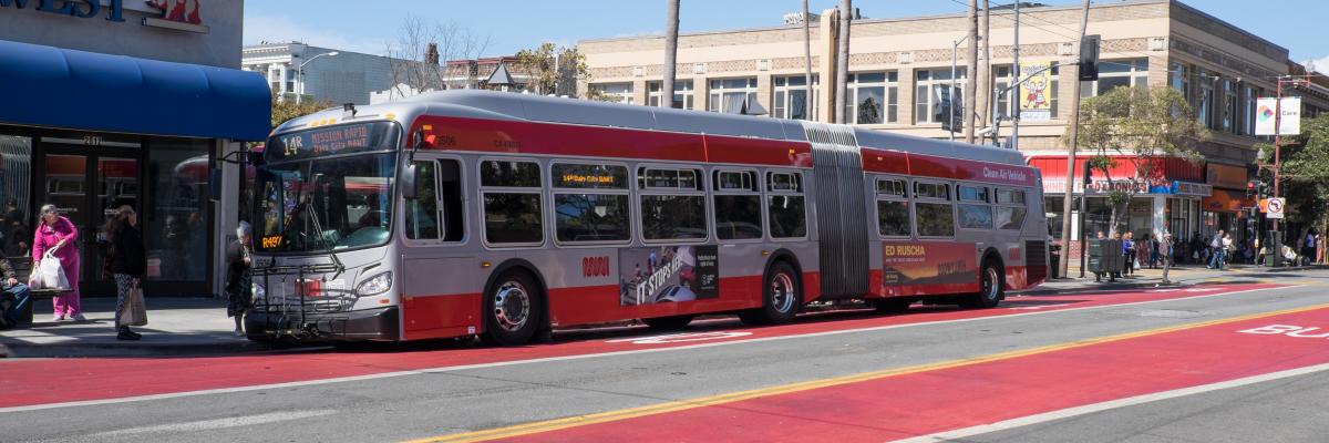 14R Mission Rapid bus