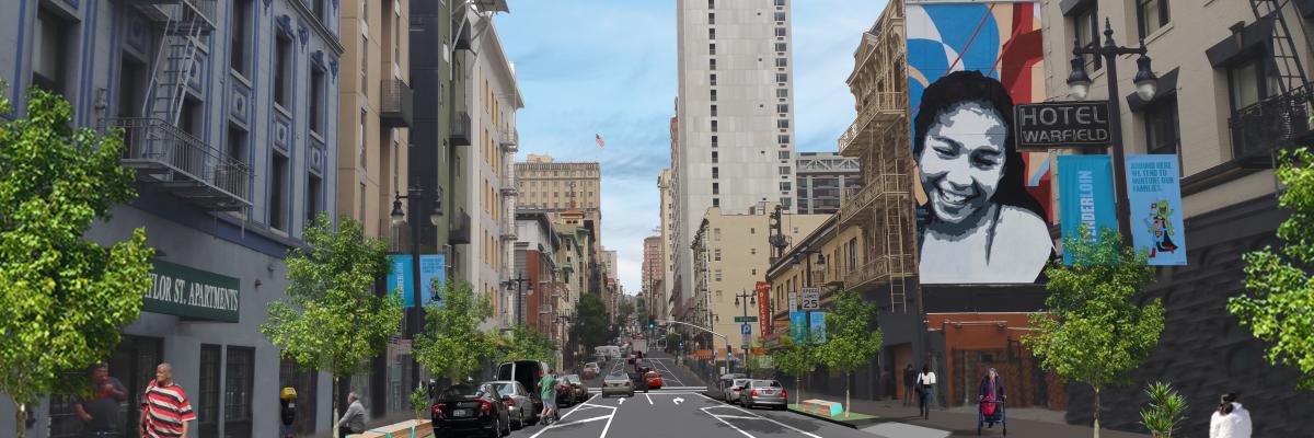 Safer Taylor Street Conceptual Design (Turk to Ellis)