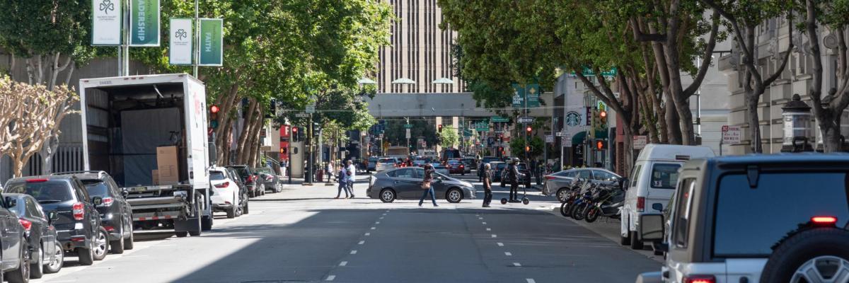 battery street looking southbound