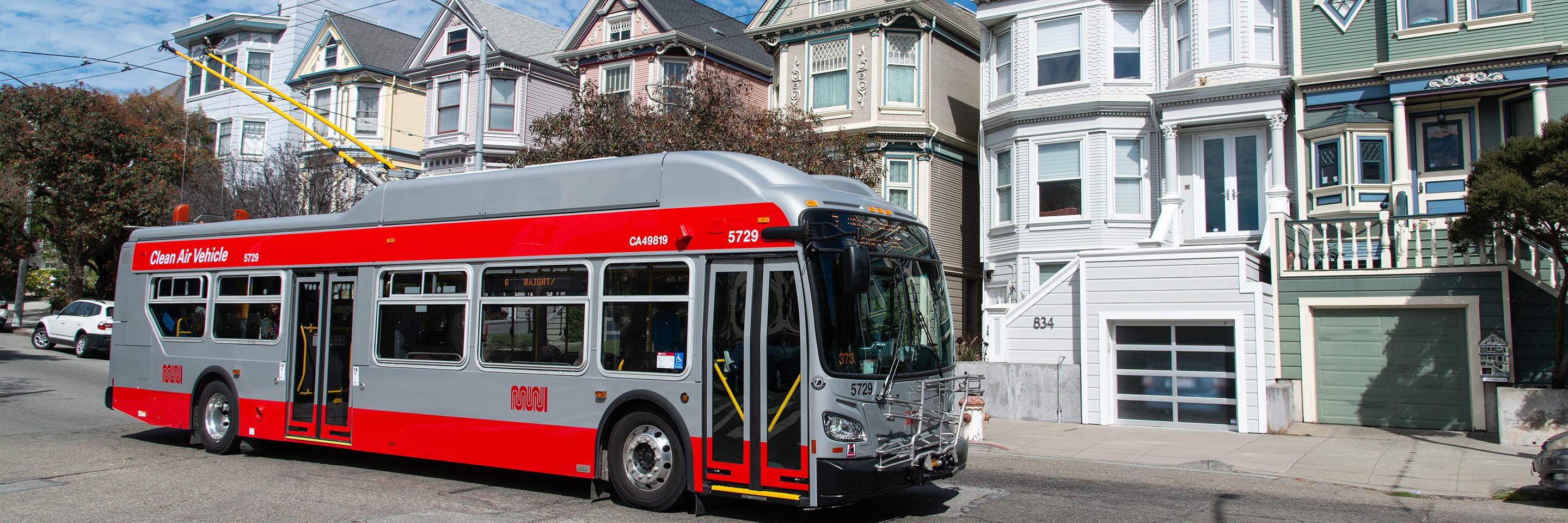 Muni Trolley Coach Upgrade and Expansion SFMTA